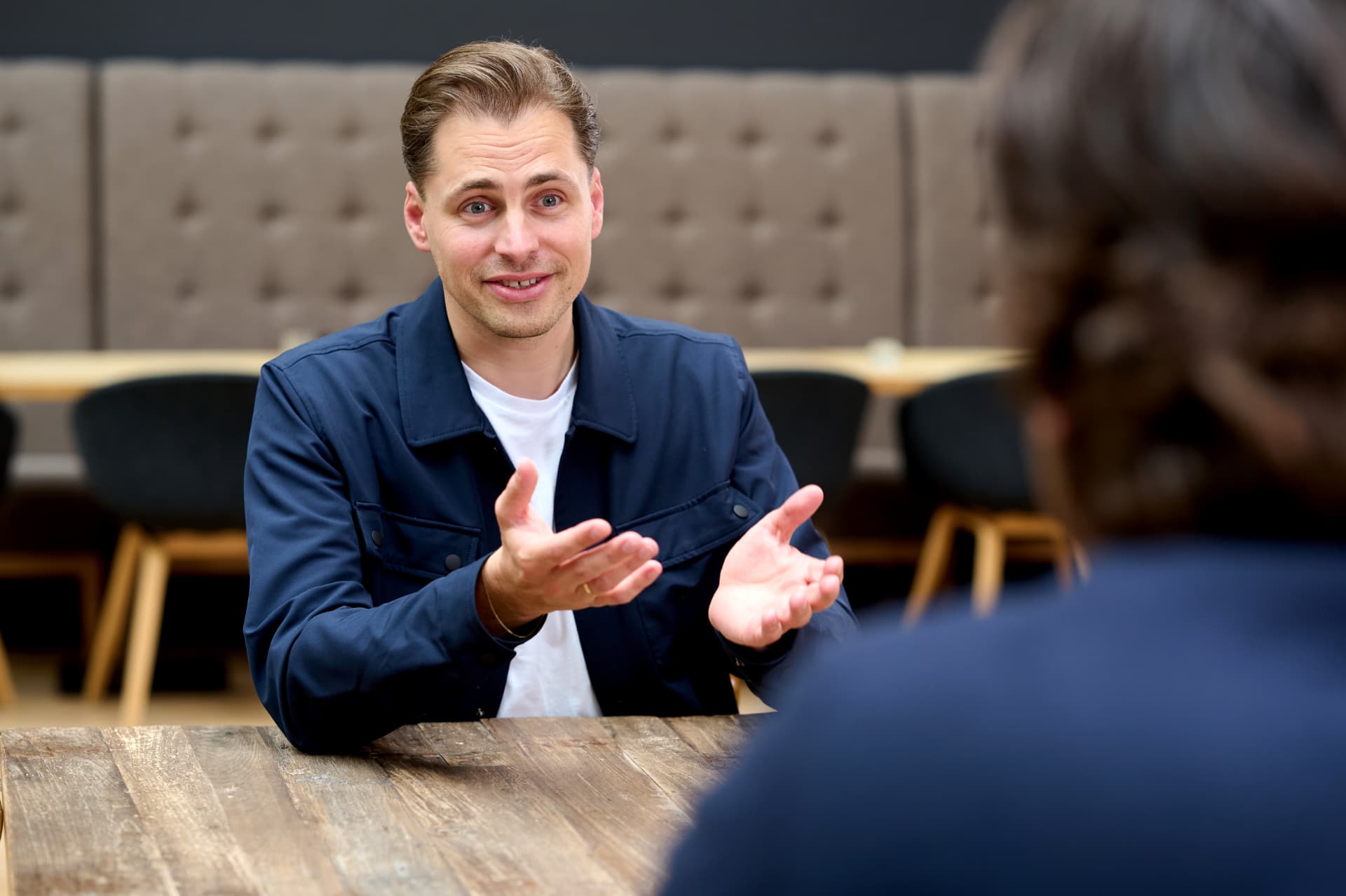 Samenwerken op het kantoor van House of Recruiters